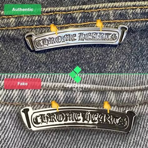 chrome hearts belt real vs fake